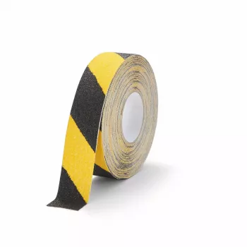 Taśma barierowa Durable Duraline 15 m czarno-żółta aluminium plastik