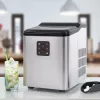 Kostkarka do lodu ProfiCook PC-EWB 1253 — 12 kg/24h, zbiornik 1,5 l, 2 rozmiary kostek, 120 W, czarno-szary