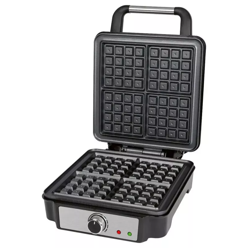 Gofrownica ProfiCook PC-WA 1241 4 gofry 1200 W czarna stal nierdzewna