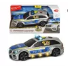 Car Dickie Toys Mercedes Benz E43 AMG Police czarny niebieski srebrny żółty