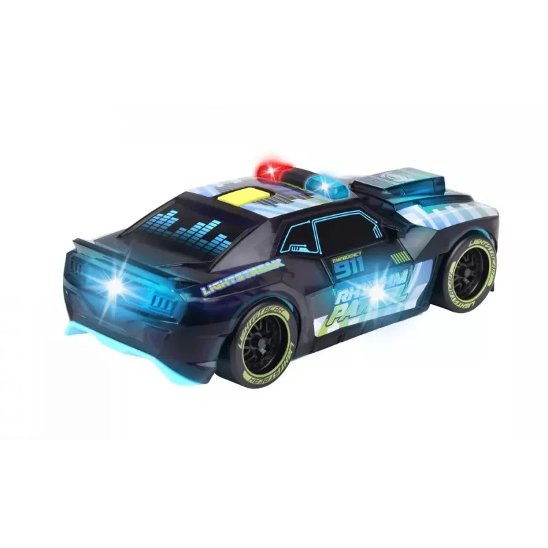 Samochód Dickie Toys Rhythm Patrol Wielokolorowy 3 lata Baterie AA
