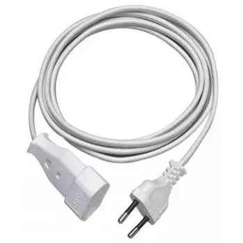 Przedłużacz sieciowy REV H03VVH2-F 2x0,75 mm²