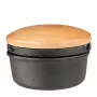 Młynek do pieprzu Zassenhaus 076141 Czarny Wood Cast Iron