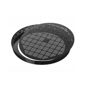 Blacha do pizzy Kaiser 23.0065.1576 Stal nierdzewna Czarny 28 cm
