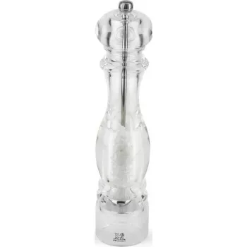 Młynek do soli PEUGEOT NANCY Acryl clear 30 cm, ręczny młynek do soli