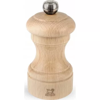Młynek do pieprzu PEUGEOT BISTRO drewno bukowe 10 cm, ręczny młynek do pieprzu