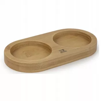 PEUGEOT Podkładka pod kubek do Peugeot Linea, bambusowa 16 cm — naturalna