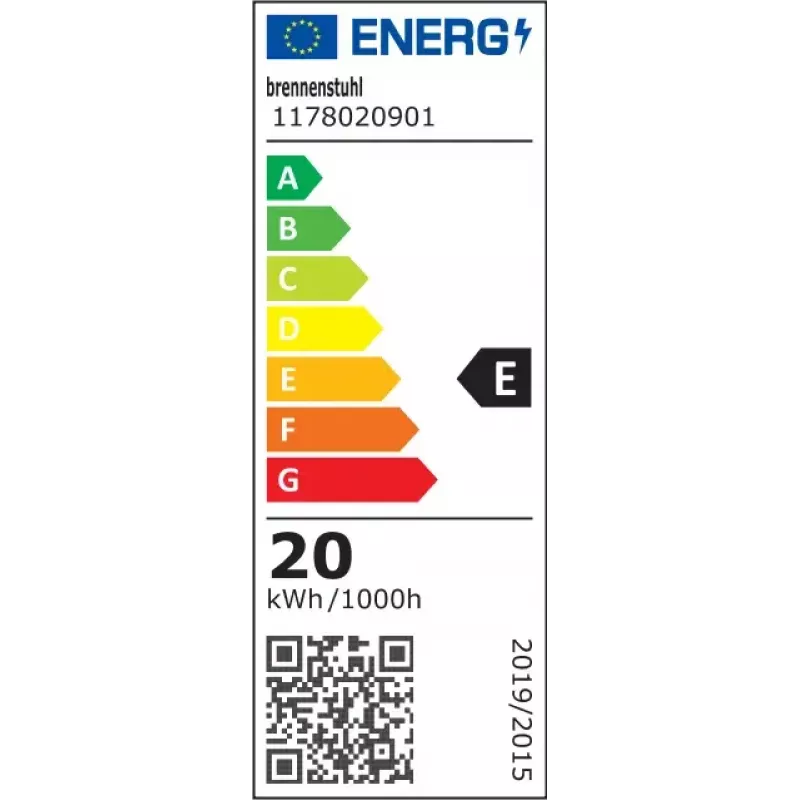 Floodlight Brennenstuhl 1178020901 20W LED szary IP44 czujnik PIR
