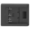 Adapter Brennenstuhl 1172640063 Czarny 80g 69mm x 45mm