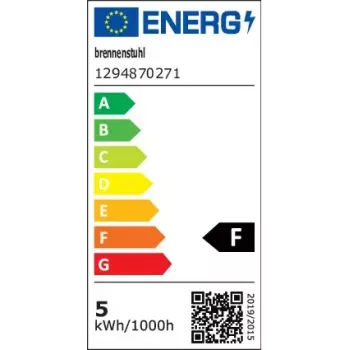 Inteligentna żarówka Brennenstuhl 1294870271 Wi-Fi 4,9 W złota