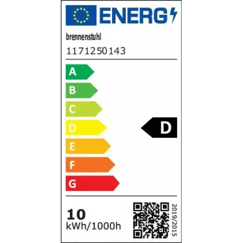 Naświetlacz Brennenstuhl 1171250143 Czarny 10 W LED IP65 Metal