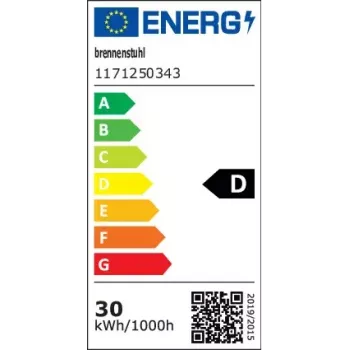 Reflektor Brennenstuhl 1171250343 Czarny 30W LED IP20 Metal