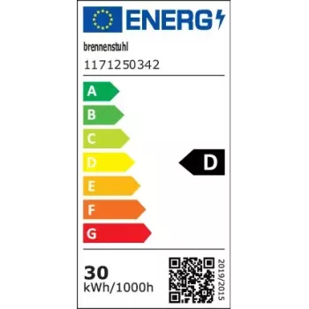 Reflektor Brennenstuhl 1171250342 30 W LED czarny IP65