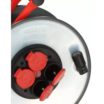 Listwa zasilająca Brennenstuhl SC 3210 4 gniazda AC 3000 W Czarny Czerwony Srebrny