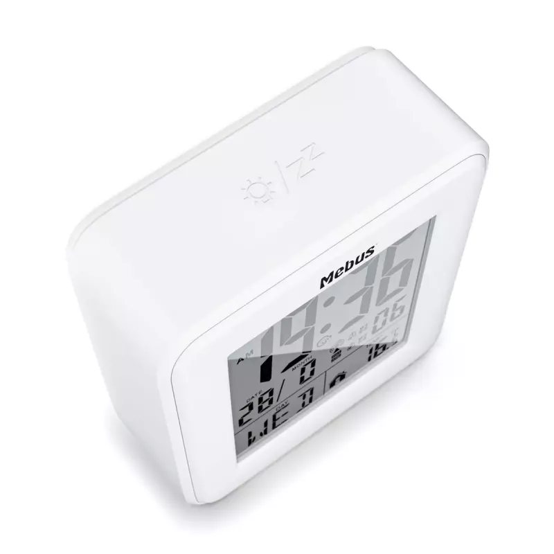 Cyfrowy budzik Mebus 25594