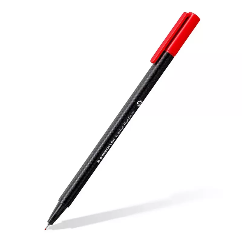 Fineliner Staedtler 334-S BK4 Ultra Fine Czarny niebieski zielony czerwony 4 pcs