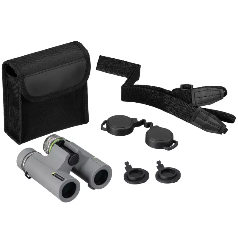 Lornetka Bresser Optics Wave 10x25 BaK-4 szara powiększenie 10x