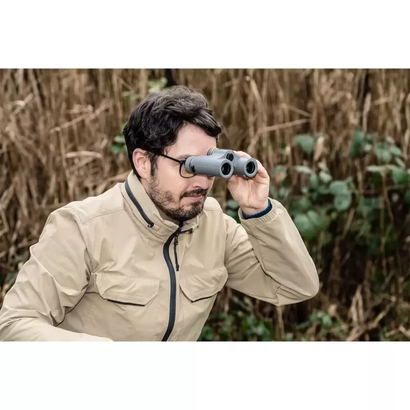 Lornetka Bresser Optics Wave 10x25 BaK-4 szara powiększenie 10x
