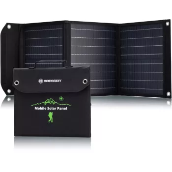 Panel słoneczny Bresser 3810040 40W z USB — przenośny moduł solarny 40 W z wyjściem USB