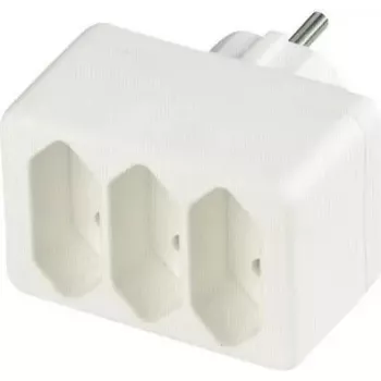 Potrójna wtyczka elektryczna REV model 512730777, biała