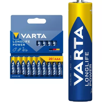 Bateria alkaliczna Varta Longlife Power Micro AAA LR03 1,5V (pojedyncze opakowanie)
