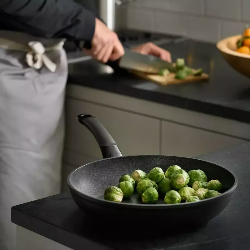 Patelnia uniwersalna Fissler Adamant Classic Okrągła 24 cm Czarna
