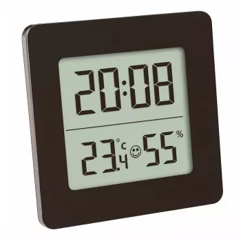 Elektroniczny higrometr wewnętrzny TFA-Dostmann 30.5038 czarny