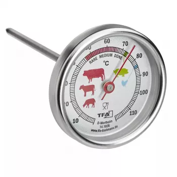 Termometr spożywczy TFA-Dostmann 14.1028 0–120 °C analogowy 51 mm 34 g