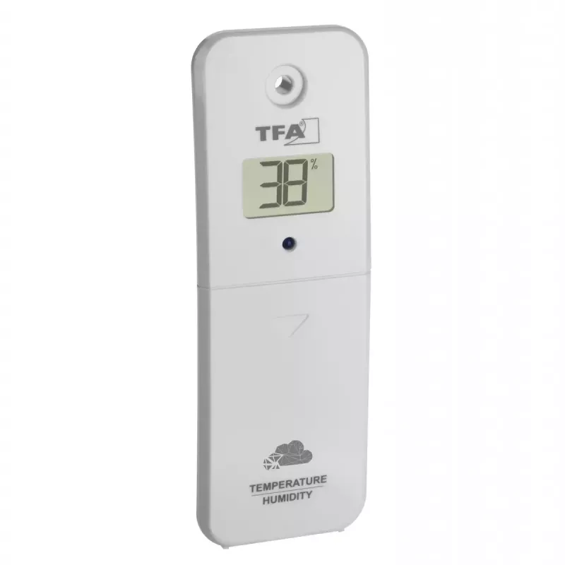 TFA-Dostmann VIEW METEO Czarny, zasilany bateriami, Wi-Fi, Wilgotność 10-99%