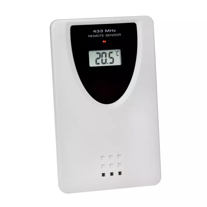Cyfrowy budzik TFA-Dostmann 60.4518.08 Wood LCD 433 MHz