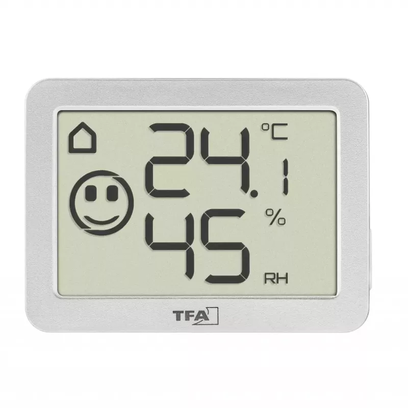 Bezprzewodowy wolnostojący wewnętrzny czujnik temperatury i wilgotności TFA-Dostmann 30.5055.02