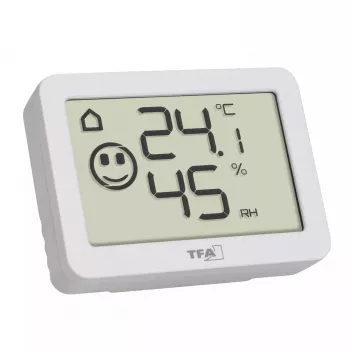 Bezprzewodowy wolnostojący wewnętrzny czujnik temperatury i wilgotności TFA-Dostmann 30.5055.02
