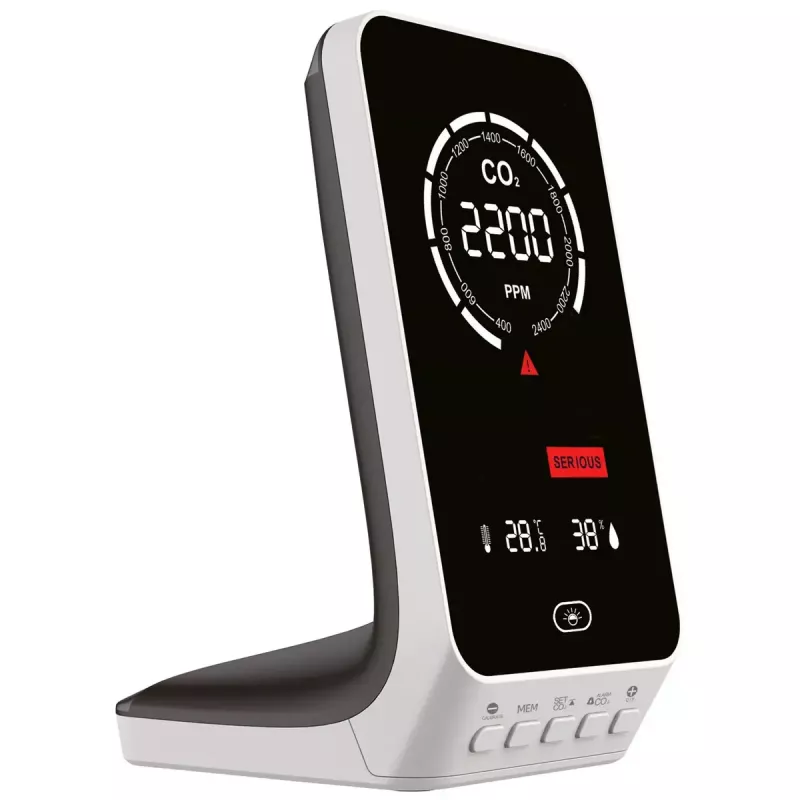 CO2 monitor tfa dostmann AIRCO2NTROL UP 31.5010 — wyświetlacz cyfrowy, CO2, temperatura, wilgotność