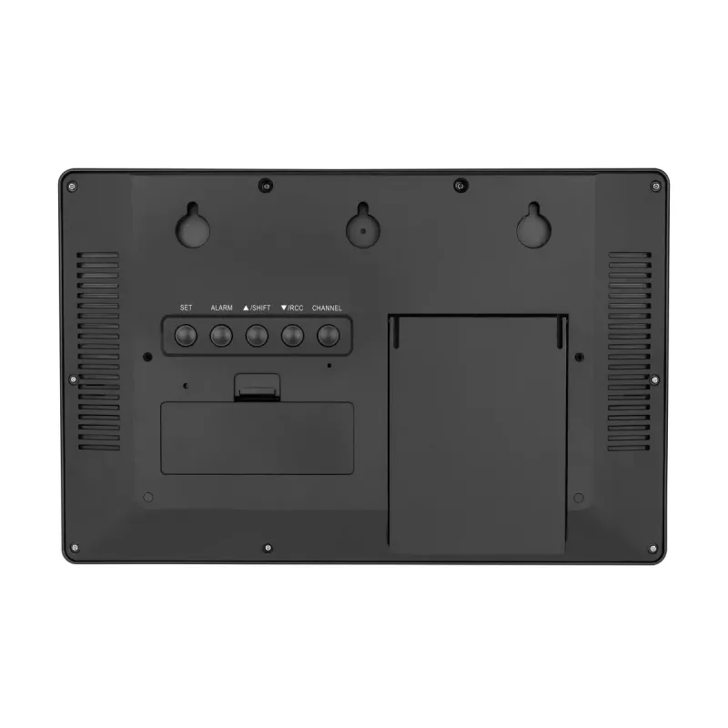 Cyfrowy budzik TFA-Dostmann 60.4524.01 Czarny LCD Zasilany bateriami