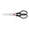 Nożyczki kuchenne ZWILLING TWIN L 230 mm, ostrza ze stali nierdzewnej, czarna rękojeść, zastosowanie uniwersalne