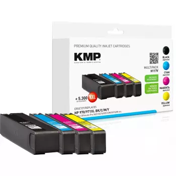 Cartridge KMP HP 970/971XL Multipack Czarny