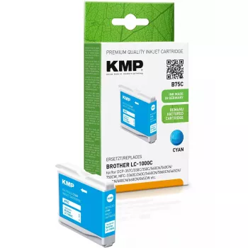 Cartridge KMP Brother LC-1000C LC51C cyjan