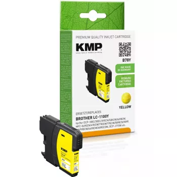 Kartridż KMP Brother LC-1100Y Żółty Regenerowany