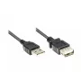 Kabel USB Alcasa 2511-OF5S USB 2.0 5m Czarny
