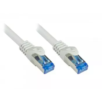 Kabel sieciowy Alcasa 8060-SF150 Szary 15m Cat6a S/FTP