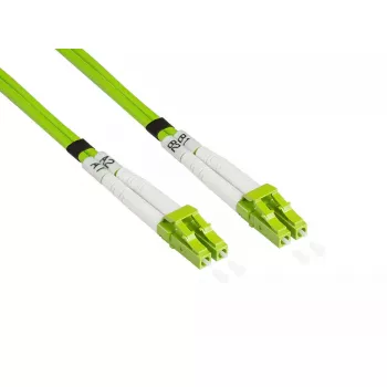 Kabel światłowodowy Alcasa LW-830LC5 30 m LC zielony