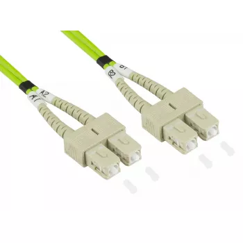 Kabel światłowodowy Alcasa LW-805SC5 5 m SC zielony