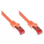 Kabel sieciowy Alcasa 30m Cat6 S/FTP pomarańczowy