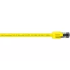 Kabel sieciowy Alcasa 8080-100Y 10m Cat8.1 S/FTP Żółty