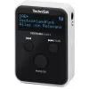 Radio przenośne TECHNISAT DIGITRADIO mobil 2 — DAB+ / FM, OLED 0,91 cala, 3,5 mm, USB-C, Li-Ion 500 mAh, czarno-białe