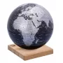 Political globe TROIKA EXPLORER 360° 25 cm Classic Table Czarny srebrny