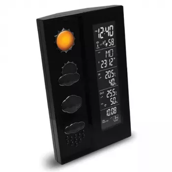 Cyfrowa stacja pogodowa Technoline WS 6650 Czarna