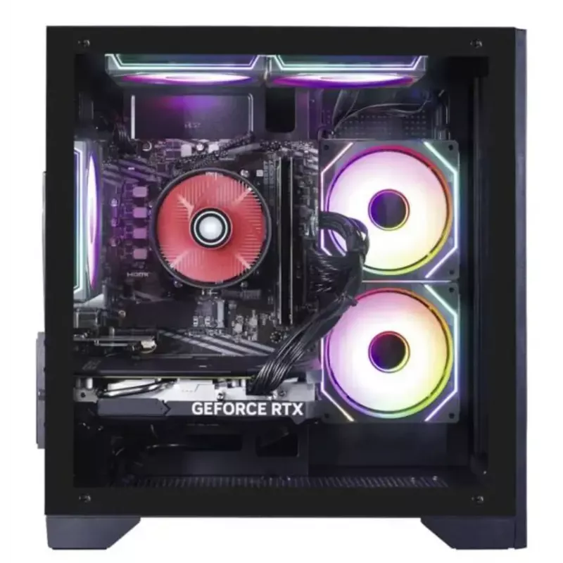 Stacja robocza PC Hyrican PCK07796 — AMD Ryzen 7 5700X, 16 GB DDR4, 1 TB SSD, NVIDIA GeForce RTX 5060 Ti, Windows 11 Home, Czarny