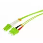 Kabel światłowodowy Tecline 796LS00 LC SC OM5 0,5 m Jasnozielony