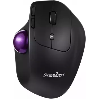 Trackball Perixx PERIMICE-720 — bezprzewodowa mysz 2.4 GHz i Bluetooth, ergonomiczna konstrukcja
